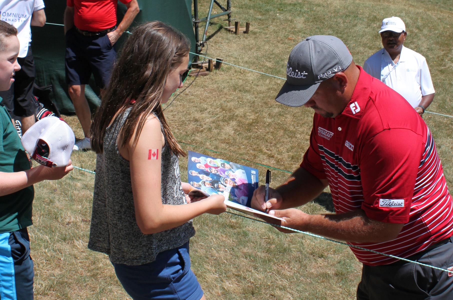 And Titleist Brand Ambassador Brendon de Jonge...