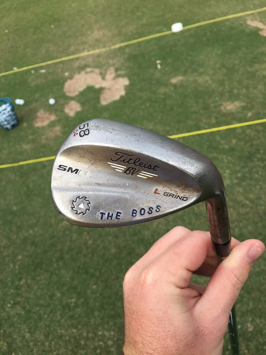 Can you guess who this wedge belongs to?